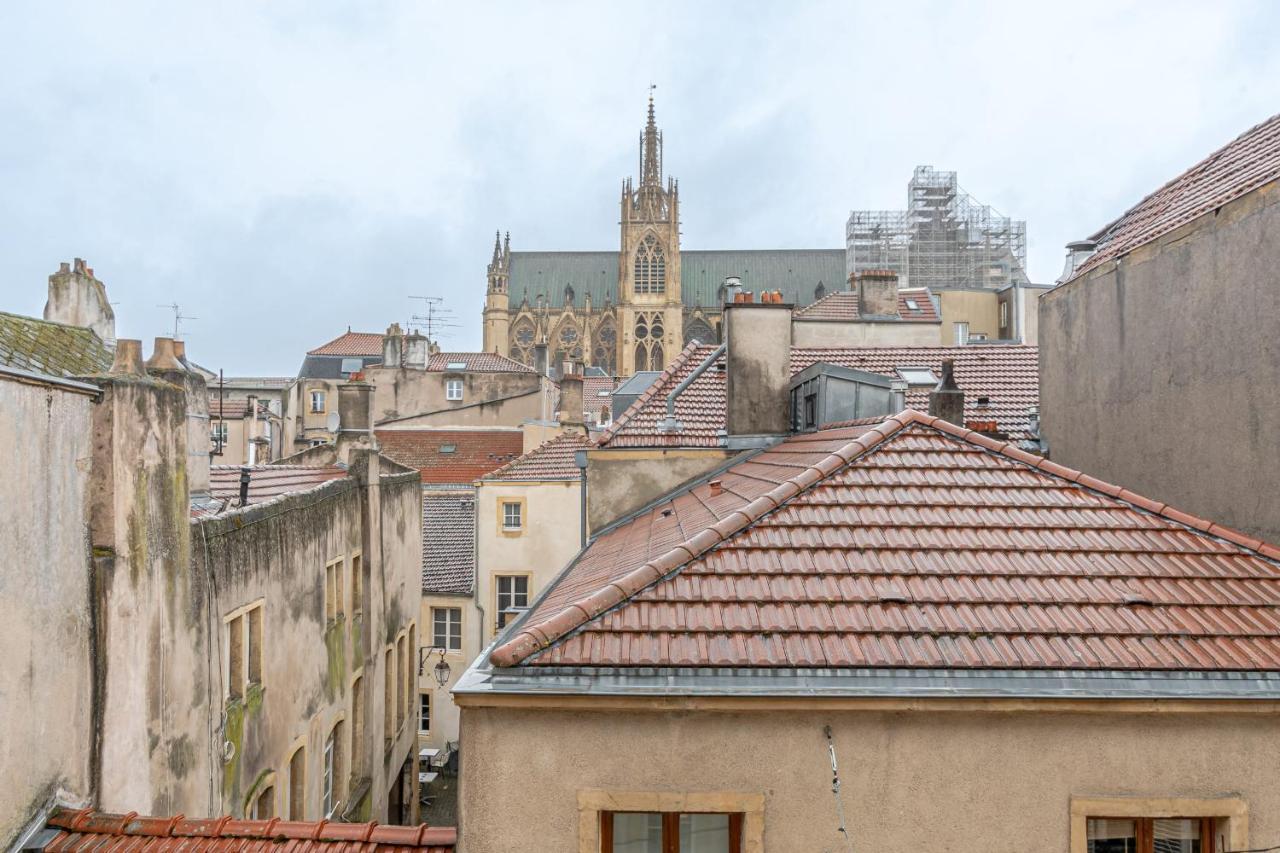 Au Fil Du Temps Apartment Metz Exterior foto